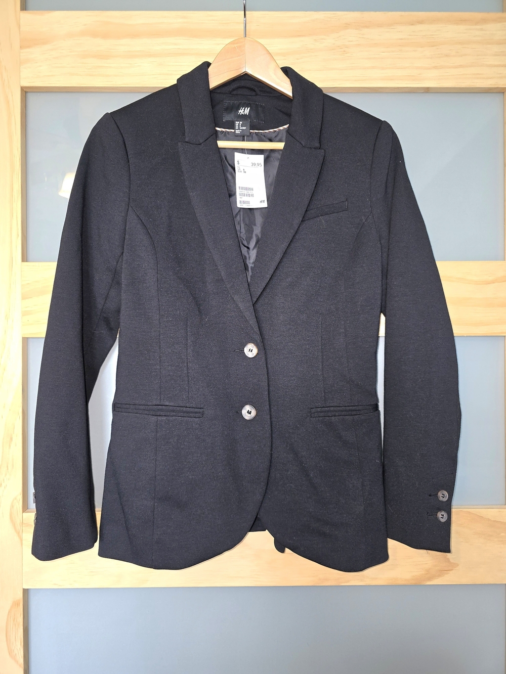 H&M Women's Black Tailored Blazer